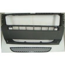 Tyg 2007 - 2013 Citroen Jumper Ön Tampon Orta Siyah Panjurlu (Tyg) (Oem NO:7401RH)