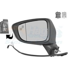 Spj Mazda 6 Elektrikli Katlanır Ayna 2012 Sonrası Astarlı Sinyalli Sol Oem NO:GHR569181B