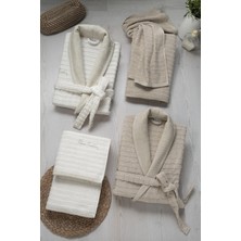 Pierre Cardin AST50 Wawe Soft Aile Bornoz Seti