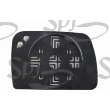 Spj E53 X5 Elektrikli Ayna Camı 1999 - 2007 Kör Noktalı Mavi Cam Sol Oem NO:51167039595