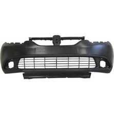 TŞT 2013 - 2016 Renault Symbol Ön Tampon Siyah (Panjuru - Çeki Demir Kapağı Ile Birlikte - Sis Delikli) (Tw) (Oem NO:620227557R)