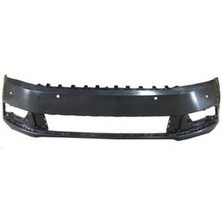 Tyg 2011 - 2014 Volkswagen Passat B7 Ön Tampon Siyah (Sis - Panjur - Sensör Delikli - Far Yıkama Deliksiz (Tyg) (Oem NO:3AA807217JGRU)