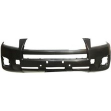 TŞT 2009 - 2010 Toyota Rav4 Ön Tampon Siyah (Dodik Delikli) Tw) (Oem NO:5211942972)