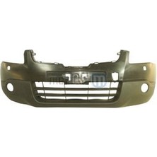 Tyg 2007 - 2009 Nissan Qashqai J10 Ön Tampon Siyah (Far Yıkama Delikli Sis ve Dodik Delikli Tyg) (Oem NO:62022JD00H)