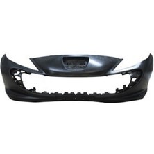 TŞT 2010 - 2013 Peugeot 206 Plus Hb - Ön Tampon Siyah (Sis Deliksiz Tw) (Oem NO:7401RX)
