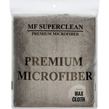 Superclean Mikrofiber Ultra Lüks Cila Bezi  - 2'li Paket - 40 x 40 cm - 400 Gsm - Lazer Kesim