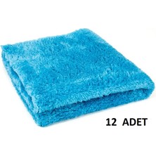 Superclean Mikrofiber Cila Bezi 12'li Paket 40 x 40 cm  350 Gsm  Lazer Kesim
