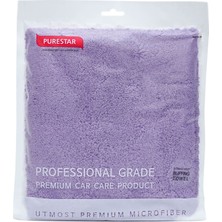 Superclean Mikrofiber Purestar Oto Cila Bezi  Mor 440 Gsm  40X40 cm