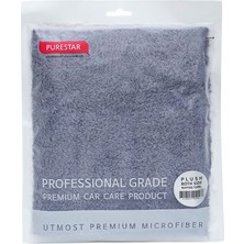 Superclean Mikrofiber Purestar Oto Cila Bezi Gri  470 Gsm  40X40 cm