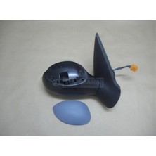 Spj 206 cc Elektrikli Ayna 1998 - 2003 Astarlı Sensörlü Sağ Turuncu Soket 10 Lu) Oem NO:8149JW