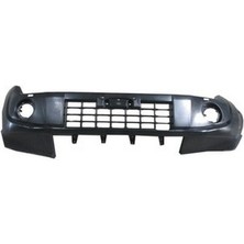 Tyg 2007 - 2011 Mitsubishi Pajero Ön Tampon Siyah (Kendinden Panjurlu Sis - Dodik Delikli) (Tyg) (Oem NO:6400F214)