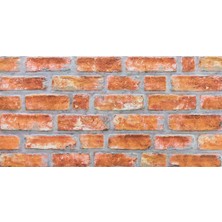 Pan Dekor 5 Adet (2,5m2) Tuğla Desenli 3 Boyutlu Renkli Strafor Köpük Duvar Kaplama Paneli (BR-513)