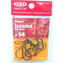 Vanfook Ringed Iseama Delikli Iğne Ns Black #14 (10 Adet)