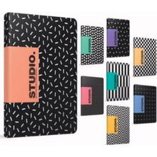 Gıpta Studıo Iplik Dikişli Sert Kapak 19X26-120YP Çizgili 4776