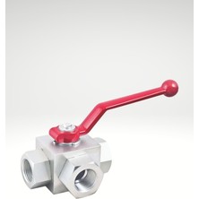 Fer-Ro Bv3 Serisi 3/4” Bsp Hidrolik 3-Yollu Küresel Vana (L-Tipi)