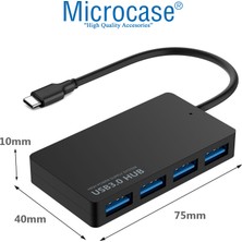 Microcase Type-C To USB 3.0 4 Port 5 Gbps Çoklayıcı Hub - AL2993