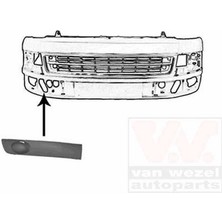 BSG Volkswagen T5,5 2010 2015 Sis Far Kapağı Sağ Sıssız Siyah (Oem NO:7E0807490)