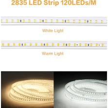 Tawitec Hortum LED 220 Volt Su Geçirmez Fiş Dahil  Metrede 120 LED 25 Metre