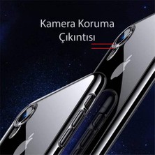 Bzontech iPhone 6 6s Kılıf Şeffaf Silikon Kamera Korumalı 0,30 mm