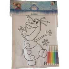 Çelikler Kırtasiye Frozen Kabarmalı Boyama Seti FR-3D-100