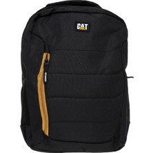 Caterpillar Pvc Siyah Unisex Çocuk Sırt Çantası Smt