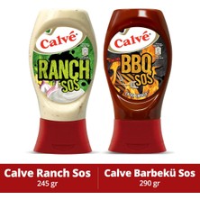 Calve Ranch Sos 245 GR & Barbekü Sos 290 GR