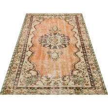 Sempati Halı Eskitme El Dokuma Yün Halısı  1,21 x 2,08 cm 9042