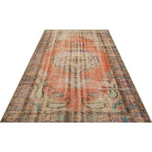 Sempati Halı Eskitme El Dokuma Yün Halısı  1,75 x 2,63 cm 9088