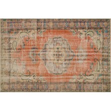 Sempati Halı Eskitme El Dokuma Yün Halısı  1,75 x 2,63 cm 9088