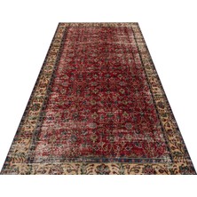 Sempati Halı Vintage Tarzı El Dokuma Halı 142 x 272 cm 9096