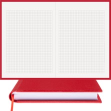 Bi Defter Kareli Defter – Gerçek Cilt Bezi, %100 El Yapımı, El Dikişi, (Iplik Dikiş) “benzersiz Ürün” A/5