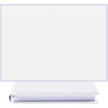 Bi Defter Çizgili Defter – Viskon Kumaş Ciltleme, %100 El Yapımı, El Dikişi, (Iplik Dikiş) “benzersiz Ürün” A/5