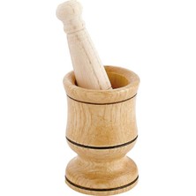 Bee Home Ahşap Havan Set 2 Parça