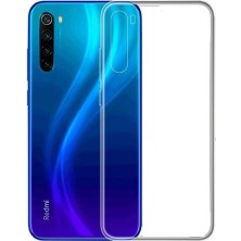 Bzontech Xiaomi Redmi Note 8 Kılıf Şeffaf Silikon Kamera Korumalı 0,30 mm