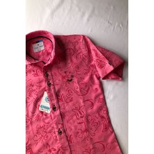 Leew Kids Summer Collection Nakışlı Kısa Kollu Çocuk Gömleği