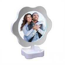 Keyfim Shop Dekoratif Papatya Desenli Resimli Sihirli Ayna