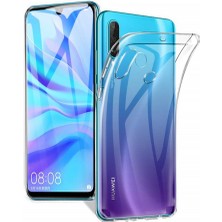 Bzontech Huawei P30 Lite Kılıf Şeffaf Silikon Kamera Korumalı 0,30 mm