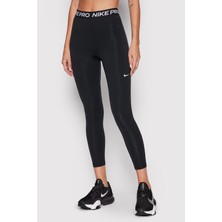 Nike Pro 365 Mid-Rise Crop Training Legging Tight Fit Toparlayıcı Siyah Tayt