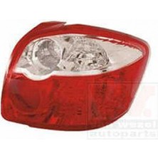 TŞT 2001 - 2002 Toyota Avensis Stop Lambası Sağ Kırmızı - Beyaz (Oem NO:8155105090)