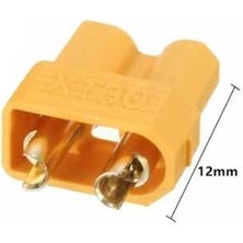 Cin XT30 Konnektör - Lipo Pil Konnektörü - Dişi