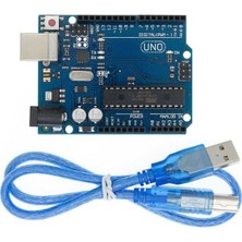 Cin Arduino Uno R3 - Dip Klon - USB Kablo Hediyeli