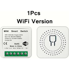 Tuya Wifi Mini Akıllı Anahtar 16A 2-Way Dıy Anahtarları
