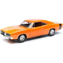 Maisto 1/18 1969 Dodge Charger R/t Turuncu