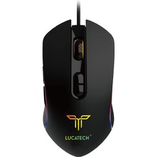 Hector Emporium Lucatech Butterfly GX910 7200 Dpı Kablolu Rgb Optik Oyuncu Mouse