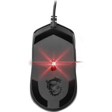 Hector Emporium Msi Clutch GM11 Gaming Mouse, Rgb LED Aydinlatma, Altin Kaplama USB Baglanti