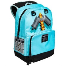 Sanlindou Minecraft Schoolbag Ilköğretim Okulu Çocuk Schoolbag Sırt Çantası (Renkli-2) (Yurt Dışından)