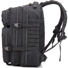 Sanlindou Siyah Askeri Taktik Sırt Çantası 45L Assault Pack Büyük Ordu Molle Bug Out Çanta Sırt Çantaları MZ868 (Yurt Dışından)