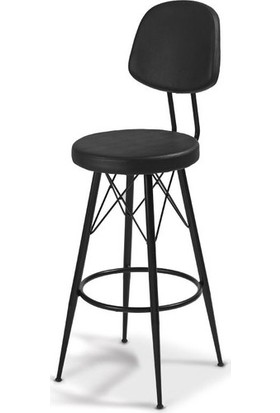 Shelay Design Eyfel 4 Adet 75 cm Cafe,bar,mutfak Taburesi Sandalyesi Deri Döşeme