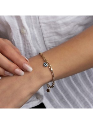 Tufanlar Kuyumculuk Altın Nazar Bileklik