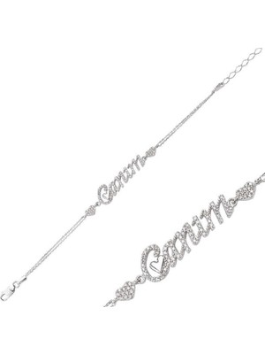 MONAROZA  Canım 925 Ayar Gümüş Bileklik